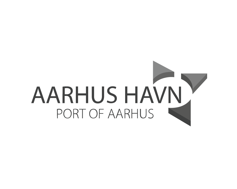 Logo for Aarhus Havn, med teksten