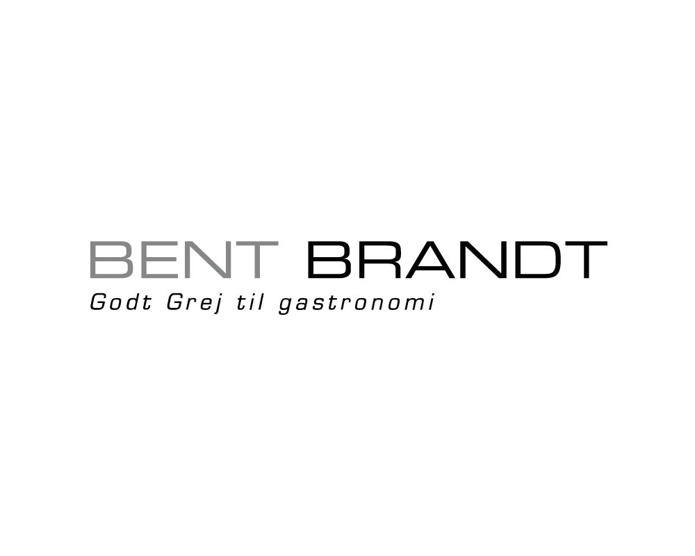 Logo for Bent Brandt med slogan